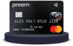 Preem Mastercard kortbild